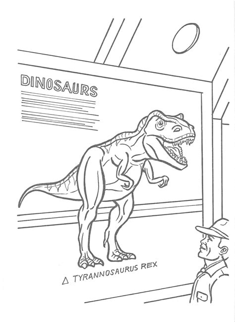 Jurassic Park Official Coloring Page Jurassic Park Foto 43330789