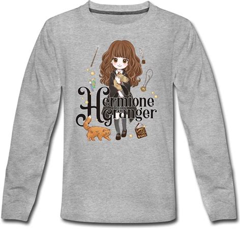 Spreadshirt Harry Potter Hermione Granger Teenagers Longsleeve Shirt