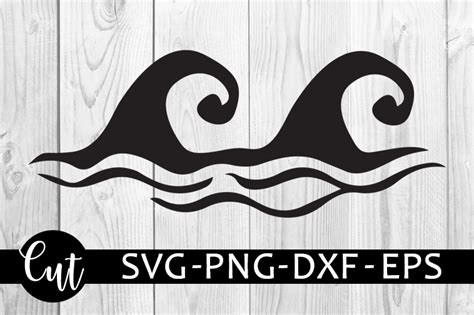 Wave Svg Beach Svg Free Ocean Free Svg Free Cut Svg Silhouette