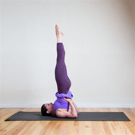 Shoulderstand Most Common Yoga Poses Pictures Popsugar Fitness Photo 51