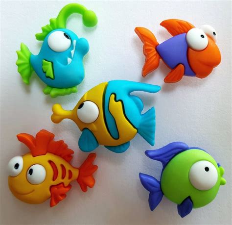 Something Fishy Fish Sea Creatures Sealife Tropical Dress It Up Craft