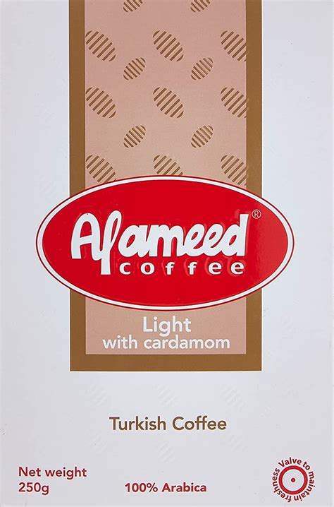 Al Ameed Turkish Coffee Light With Cardamom Baladi