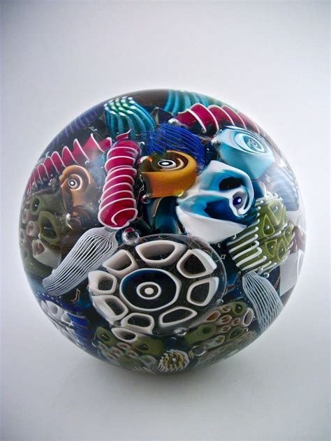 Ocean Reef Paperweight By Michael Egan Art Glass Paperweight Artful Home Декоративные