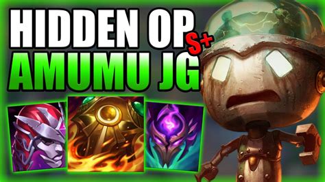 THIS AMUMU BUILD MAKES HIM AN S TIER CARRY JUNGLER FOR SOLO Q Best