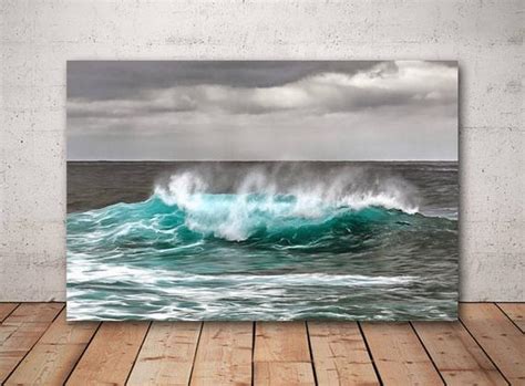 Buy 2 save 10% buy 3 save 20%. Crashing Waves Landscape Canvas, Large Art painting ...