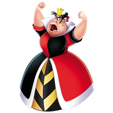 Check Out This Transparent Angry Queen Of Hearts Png Image