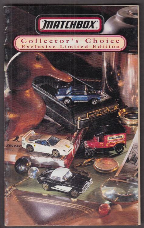 Matchbox Collectors Choice Exclusive Limited Edition Vehicles Folder 1994