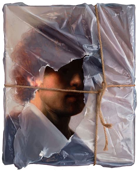 Wrapped Realistic Paintings By Robin Eley Daily Design Inspiration