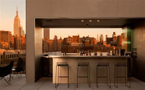 Inexpensive outdoor bar ideas on how you can turn something as simple as a potting bench into a. GET INSPIRED - STUNNING ROOFTOPS IN NEW YORK | Inspiration ...