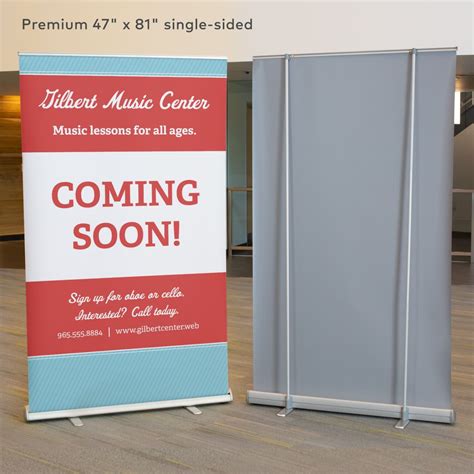 Retractable Banners Retractable Signs And Banner Stands Vistaprint