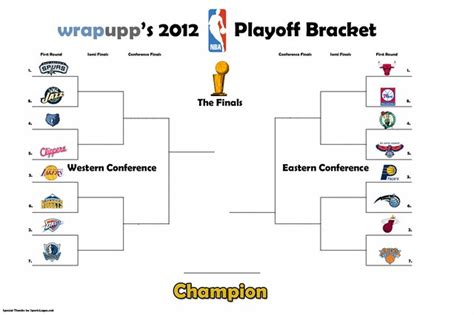 You are allowed as many entries as you want, and you can start to submit your entries from the moment the nba playoff seedings are finalized. Another 2012 NBA Playoff Bracket | Flickr - Photo Sharing!