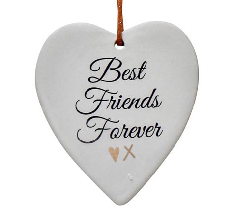 Hanging Heart Best Friends Forever Maisy And Co