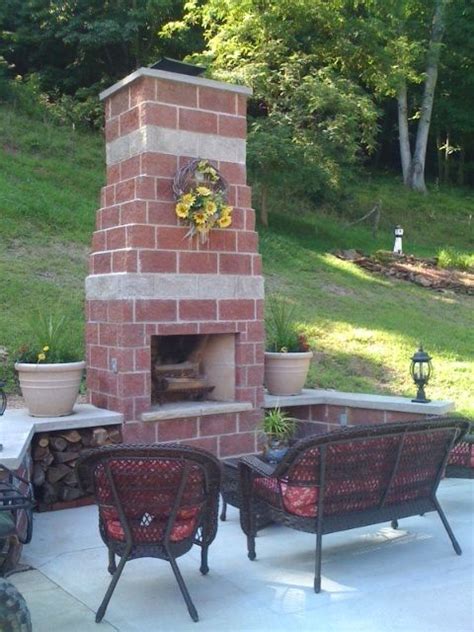 Outdoor Fire Chimney | Backyard fire, Backyard, Backyard fireplace