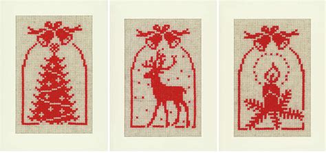 With over 200 designs, you'll find something here that is perfect for your next cross stitch project. Christmas Silhouette Cross Stitch Card Kits (Set Of 3 ...