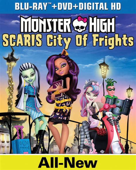 Best Buy Monster High Scaris City Of Frights 2 Discs Blu Raydvd
