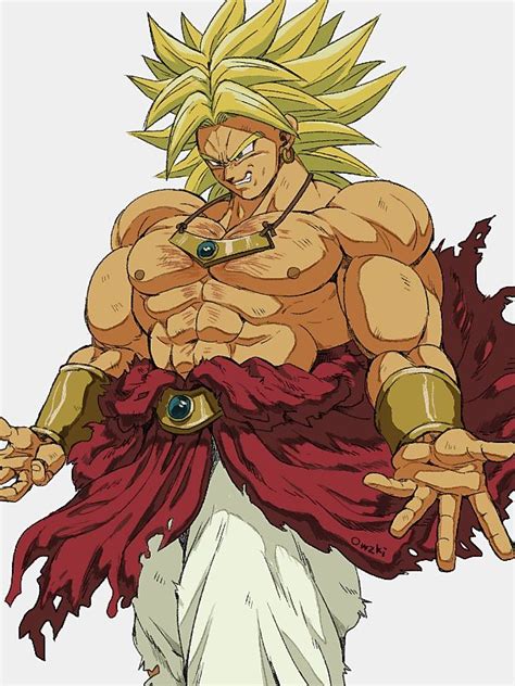 Broly Fanart Personaggi Immaginari Personaggi Dragon Ball