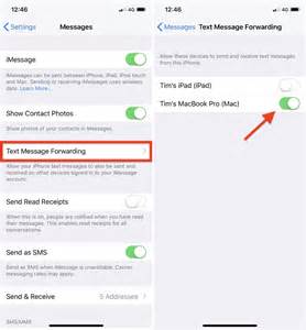 How To Send And Receive Sms Messages On Ipad And Mac Via Text Message