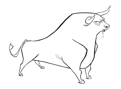 48 dessins de coloriage Taureau à imprimer