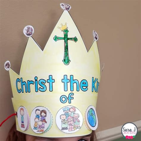 Christ The King Printable Crown Sara J Creations