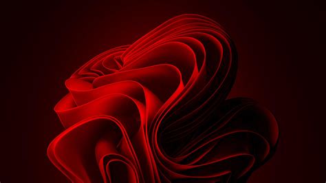 Rode Windows 11 Logo 4K Windows 11 HD Desktop Wallpaper: Widescreen