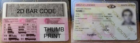 South African Driving Licence Fiddlings