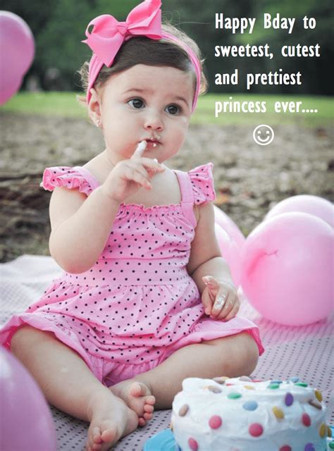 Cute Baby Birthday Wishes Quotes Shortquotescc