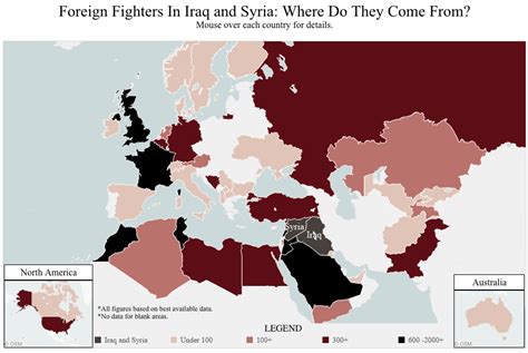 This Chart Shows Exactly Which Countries Are Spawning Fighters For Isis