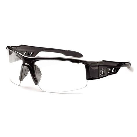 Ergodyne Dagr Clear Lens Black Safety Glasses