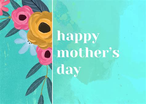 Church Preaching Slide: Mother’s Day Painted Flowers - SermonCentral.com