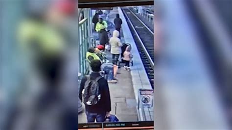 Woman Pushes Three Year Old Girl Face First Onto Train Tracks In Horror Attack Mirror Online