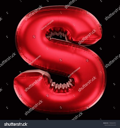 3d rendering red balloon letters series stock illustration 1783944701 shutterstock