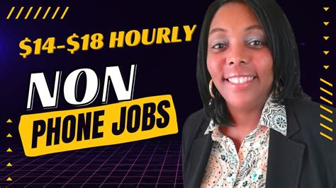 Apply Quick| Earn $14-$18 Hourly| Non Phone Work From Home Jobs 2022