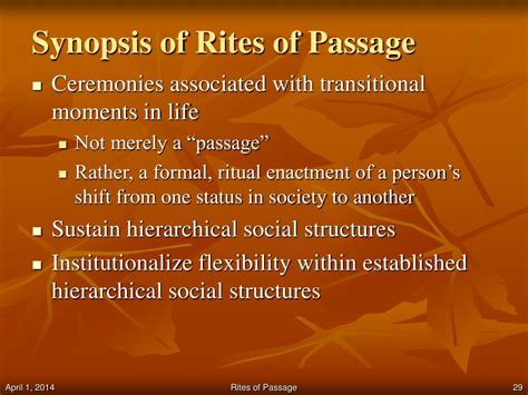 Ppt Rites Of Passage Powerpoint Presentation Id624844