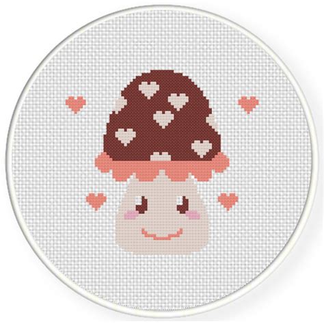 Check spelling or type a new query. Charts Club Members Only: Cute Mushroom Cross Stitch ...