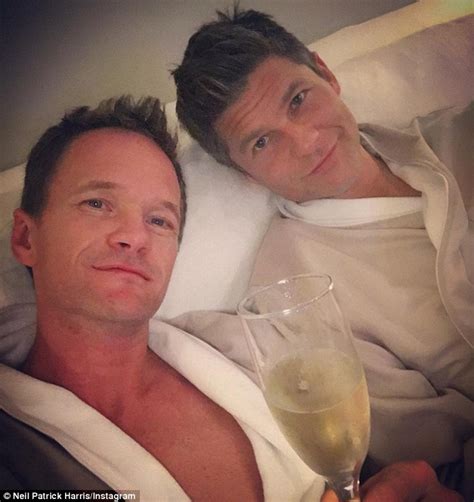 Neil Patrick Harris And Husband David Burtka Share Kiss At Beach In St Barths Daily Mail Online