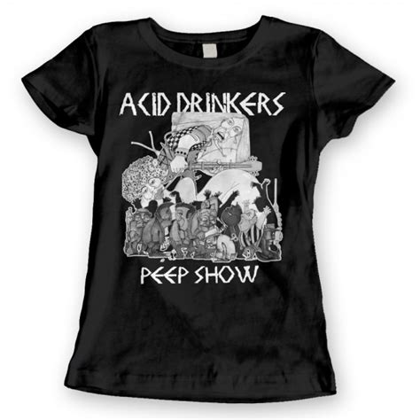 Acid Drinkers Peep Show T Shirt Damska Czarna Makumbapl Sklep