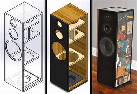 Three Different Types Of Speakers Are Shown In The Same Image One Is