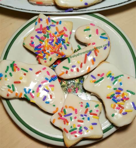 Refined (white) flour and added sugar. sugar cookies only - Aliyah's Recipes and Tips
