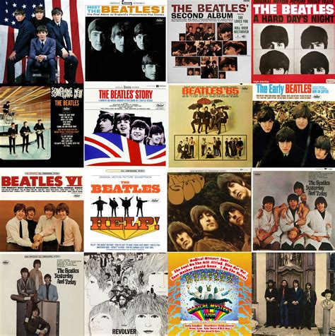 The Beatles Illustrated Uk Discography The Us Albums The Beatles
