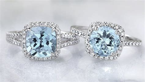 Tender gemstone will look gorgeous with every metal type, in different shapes and designs. Aquamarines: The History and Meaning of March's Birthstone | Brilliant Earth | Aquamarine ...