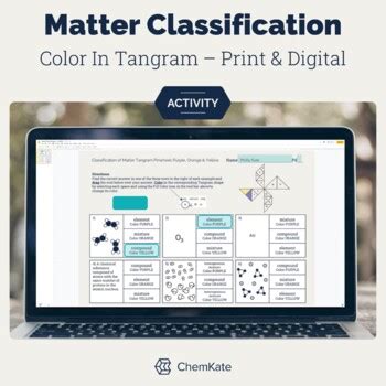 Identify which drawings from model 1 are pure substances and which are mixtures. Classification Of Matter Pogil Answers / Classification Of ...