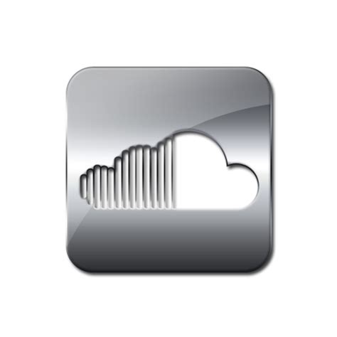 Download High Quality Soundcloud Logo Png Silver Transparent Png Images