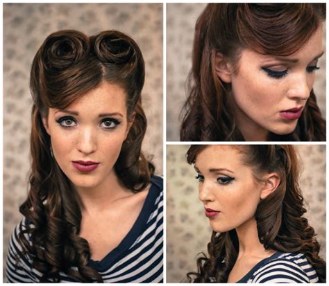 A great deal of vintage hairstyles involve soft, flowing curls. 17 Vintage Hairstyles With Tutorials for You to Try ...