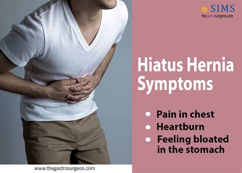 Abdominal Hiatal Hernia Symptoms