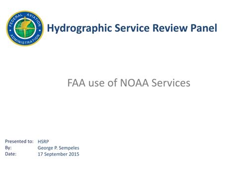 Ppt Hydrographic Service Review Panel Powerpoint Presentation Free