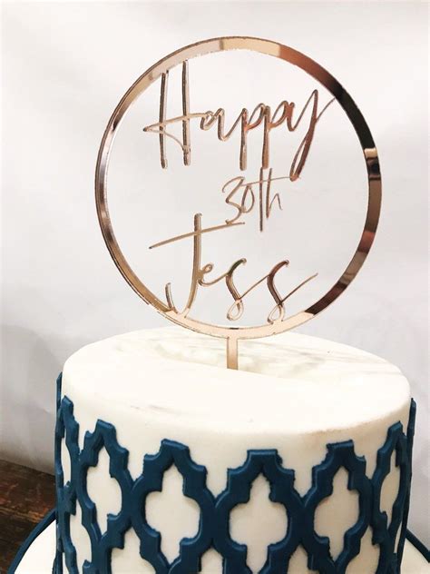 Personalised Cake Toppername Cake Toppercustom Cake Etsy