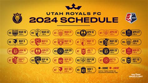 Urfc 2024 Schedule Unveiled Utah Royals