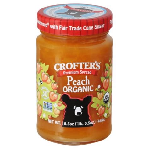 Crofter S® Organic Peach Premium Spread 16 5 Oz King Soopers