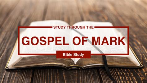 Gospel Of Mark Bible Study The Perissos Life By Marty Hale And