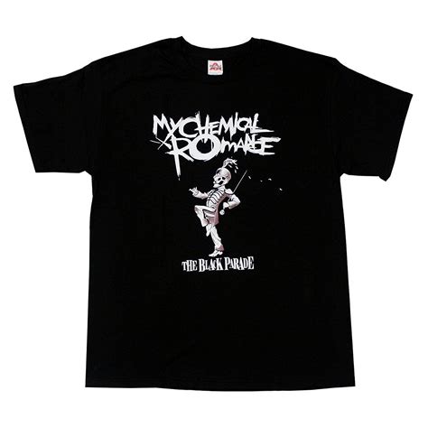 Mens My Chemical Romance The Black Parade T Shirt Tee Shirts Men O